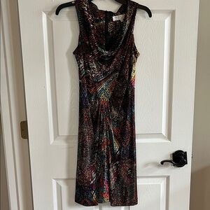 Trina Turk Colorful Sleeveless Midi Dress